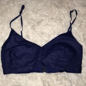 Denim Colored Bralette